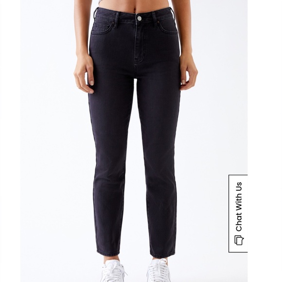 PacSun | Soft Black Mom Jean - Picture 1 of 6